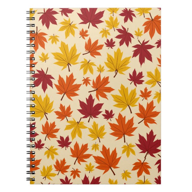 Ahornblattdesign Notizblock (Vorderseite)