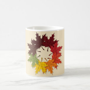 Ahornblattkreis Tasse