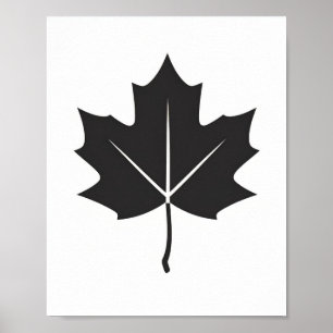 Ahornblattplakat Poster