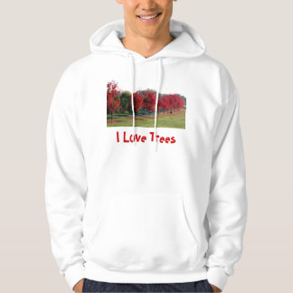 Ahorne, i-Liebe-Bäume Hoodie