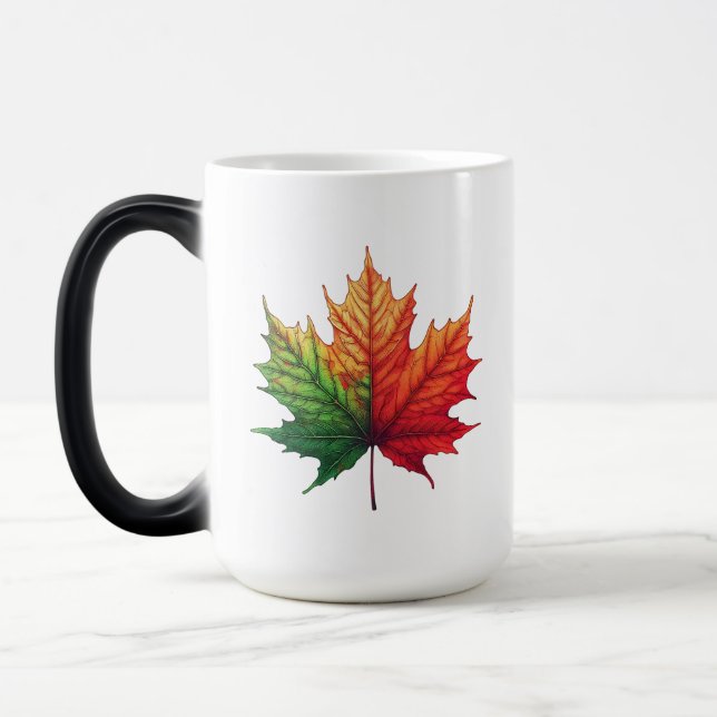 Ahornfallleaf große Morphing Verwandlungstasse (Links)