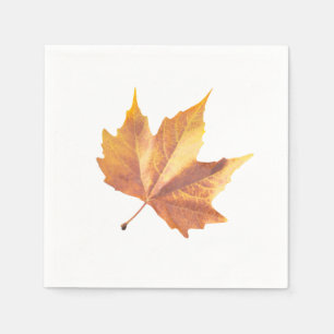 Ahornherbstblatt Serviette