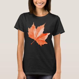 Ahornherbstblatt T-Shirt