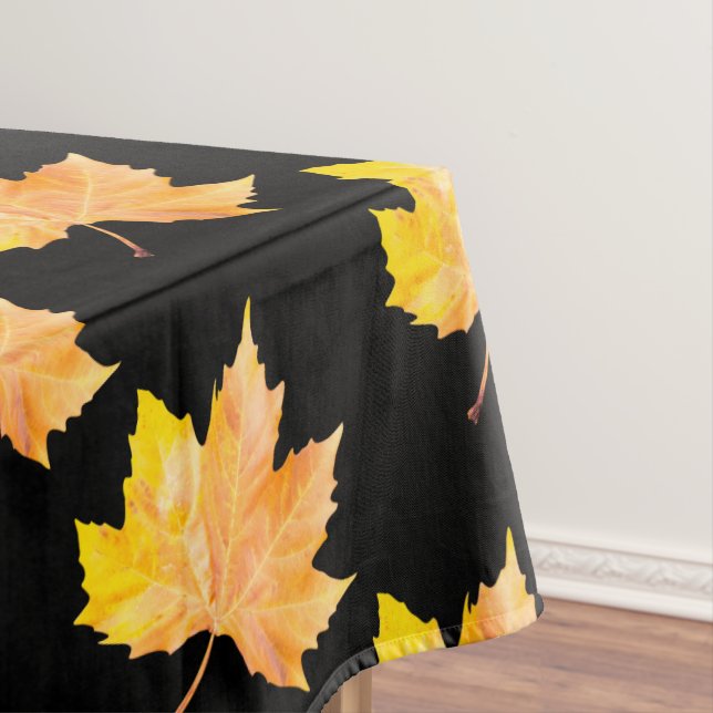 Ahornherbstblatt Tischdecke (Beispiel)