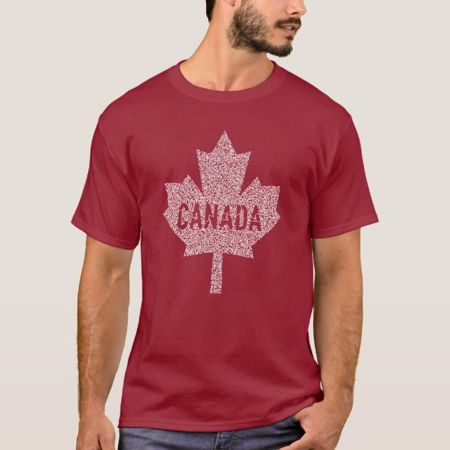 Ahornleaf aus Kanada T-Shirt (Vorderseite)