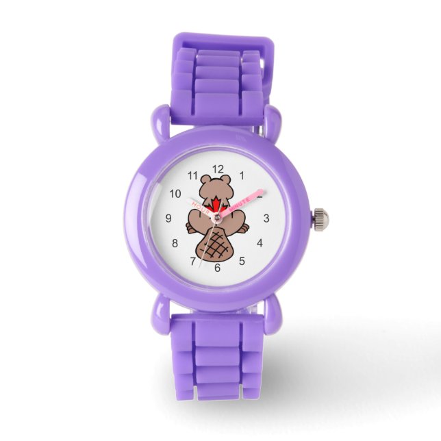 Ahornleaf Beaver Watch Armbanduhr (Vorderseite)