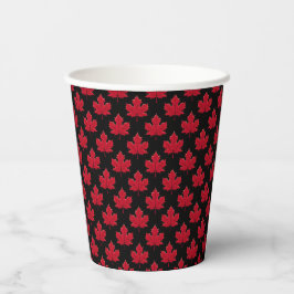 Ahornleaf-Design Pappbecher