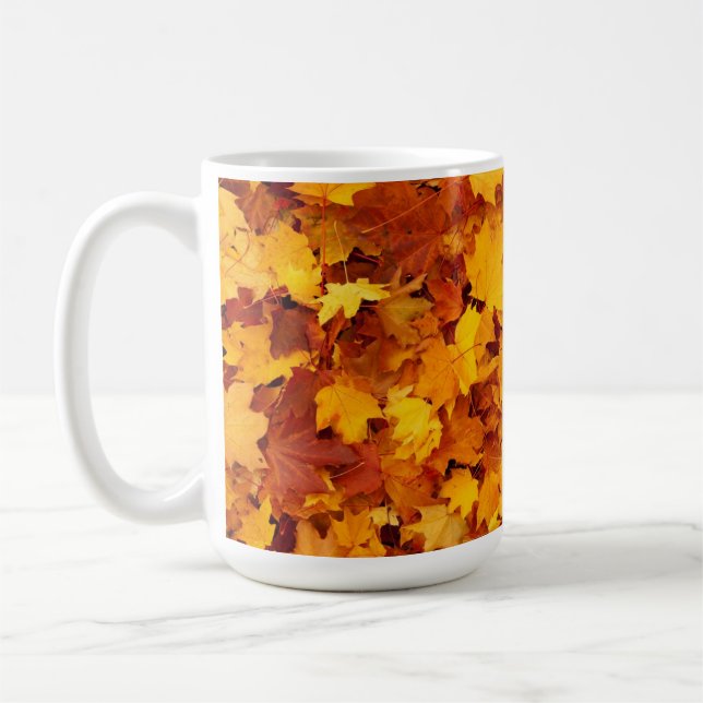 Ahornleaf Muster Kaffeetasse (Links)