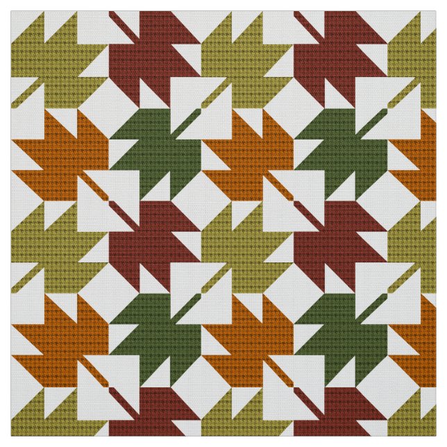 Ahornleder-Quiltmuster-Design 1 Stoff (Muster)