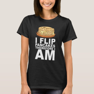 Ahornsirup-Pfannkuchen-Frühstücksdesign für einen  T-Shirt