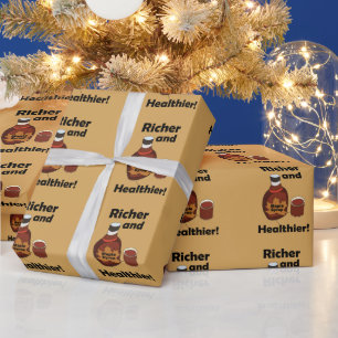 Ahornsirup Reicher Und Gesünder Geschenkpapier