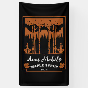 Ahornsirup-Zuhause bearbeitet Banner