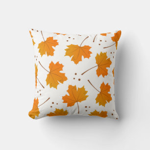 Ahornspiegel: Cartoon Herbstleaves Kissen