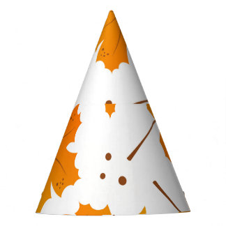 Ahornspiegel: Cartoon Herbstleaves Partyhütchen