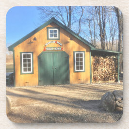 Ahornzuckerhaus auf dem Parmelee-Hof Getränkeuntersetzer