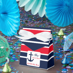 Ahoy! Das ist ein Junge! Kinderdusche Geschenkschachtel