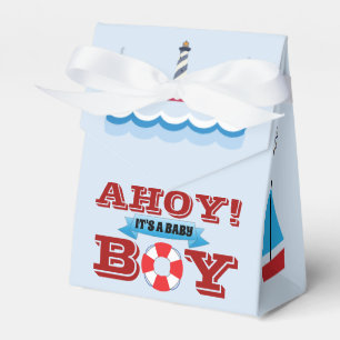 Ahoy, es ist ein Baby-Junge, 3"b x 1,5"l x 3,25"h Geschenkschachtel