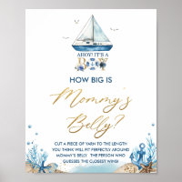 Ahoy Es ist ein Boy Nautical Wie groß ist Mama's B