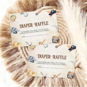 Ahoy Es ist ein Boy Pirate Baby Duschkabine Windsc Begleitkarte