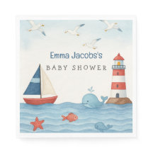 Ahoy Es ist eine Baby-Kinderdusche