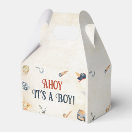 Ahoy Es ist eine Boy Pirate Baby Dusche Geschenkschachtel