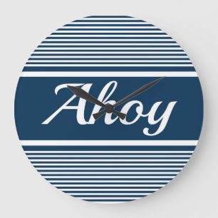 Ahoy Große Wanduhr