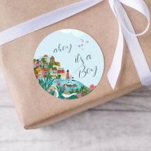 Ahoy ist ein Baby-Dusche-Party