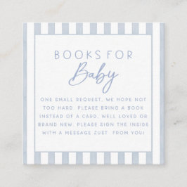 Ahoy It's A Boy Baby Shower Books for Baby Begleitkarte