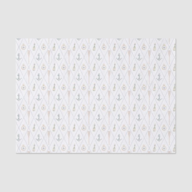 Ahoy Its a Boy Baby Shower Tissue Paper Seidenpapier