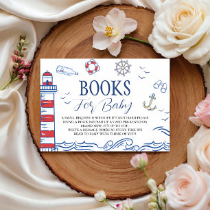 Ahoy It's a Boy Schifffahrtsbücher für Baby-Karte Begleitkarte