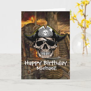 Ahoy, junge Bukkaner zum Geburtstag Karte