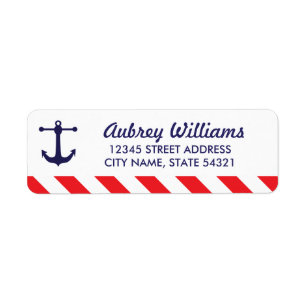 Ahoy! Kennzeichnungen für die Adresse