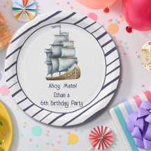Ahoy mate Nautical Kindergeburtstag