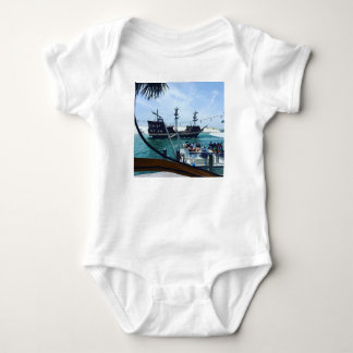 Ahoy Matey Pirate Ship Adventure Baby Strampler