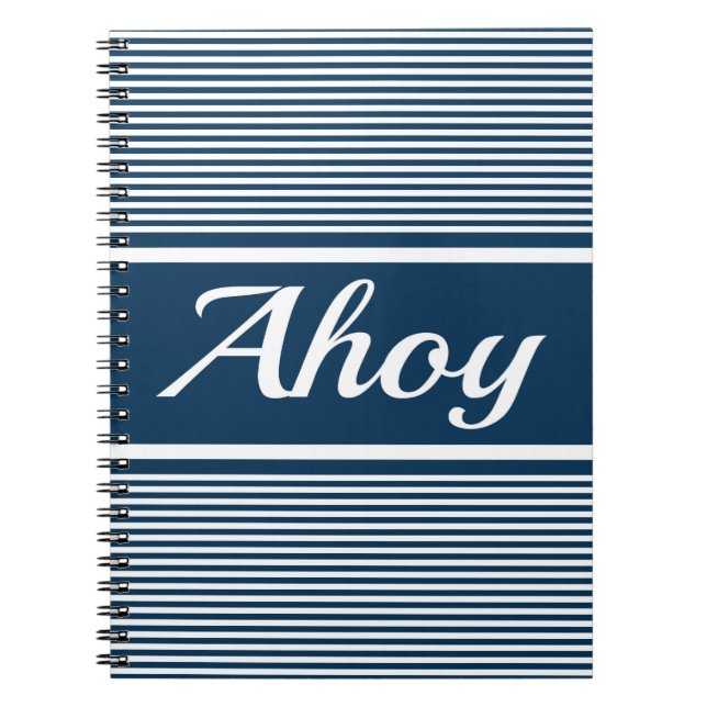 Ahoy Notizblock (Vorderseite)