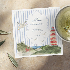 Ahoy Petit Marin Serviette Babydusche Nautique