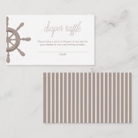 Ahoy! Sailor Helm Diaper Raffle