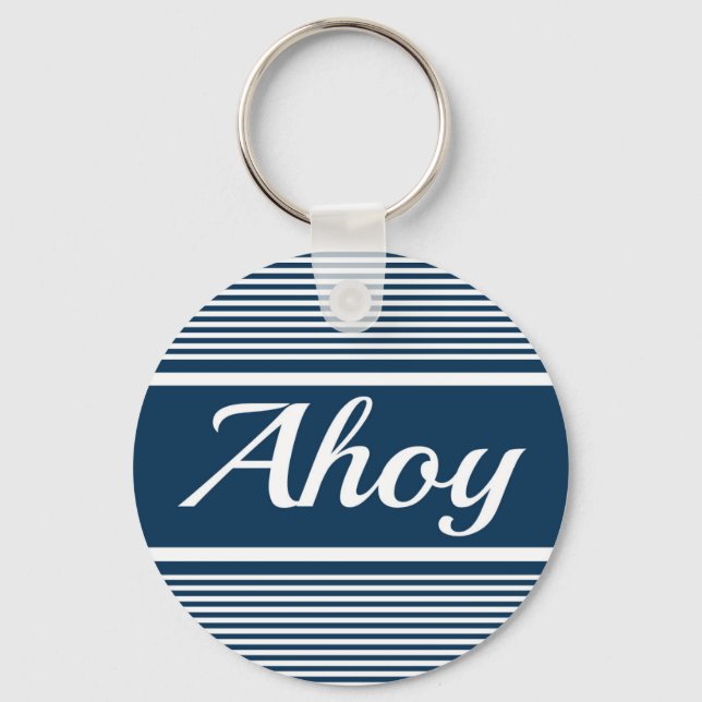 Ahoy Schlüsselanhänger (Vorderseite)