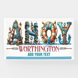 AHOY THEMA Matching-GENEHMIGUNG AN BORD Banner