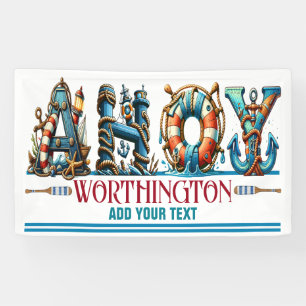 AHOY THEMA Matching-GENEHMIGUNG AN BORD Banner