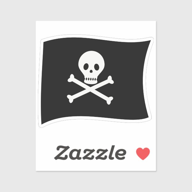 Ahoy There! Pirate Boy Birthday Party Aufkleber (Blatt)