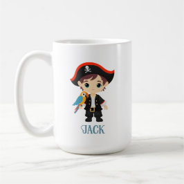 Ahoy There! Pirate Boy Birthday Tasse