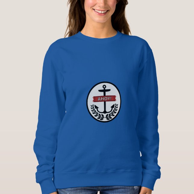 Ahoy - Women's Basic Sweatshirt  (Vorderseite)