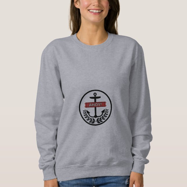 Ahoy - Women's Basic Sweatshirt  (Vorderseite)