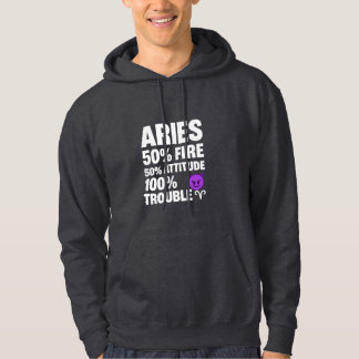 Ähren: 50% Feuer, 50% Höhe, 100% Ärger Hoodie