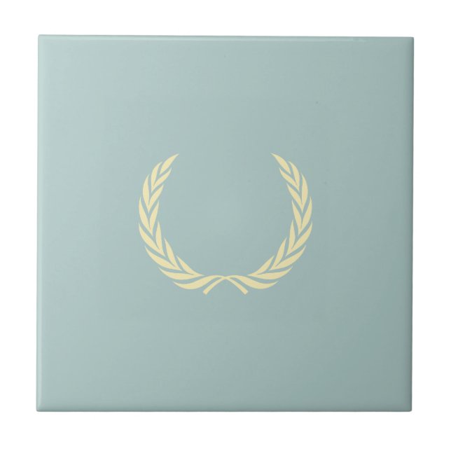 Ährenkranz Lorbeerkranz Laurel wreath Fliese (Vorderseite)