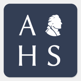 AHS-Aufkleber Quadratischer Aufkleber