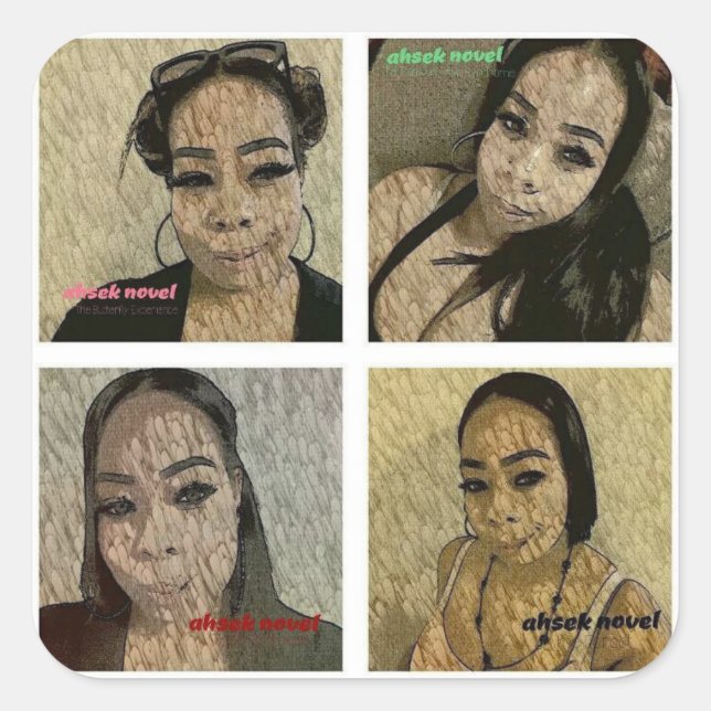 Ahsek Novel Book Series Stickers (Vorderseite)