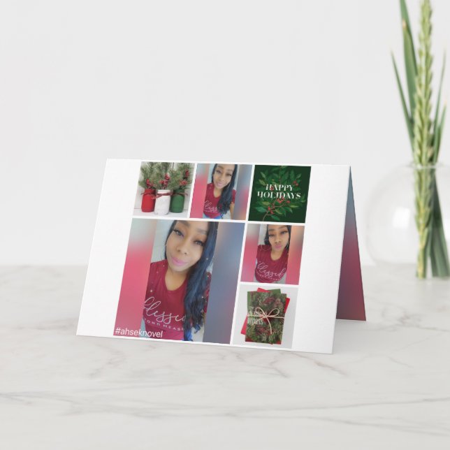 Ahsek Novel Holiday Card 1 Feiertagskarte (Vorderseite)