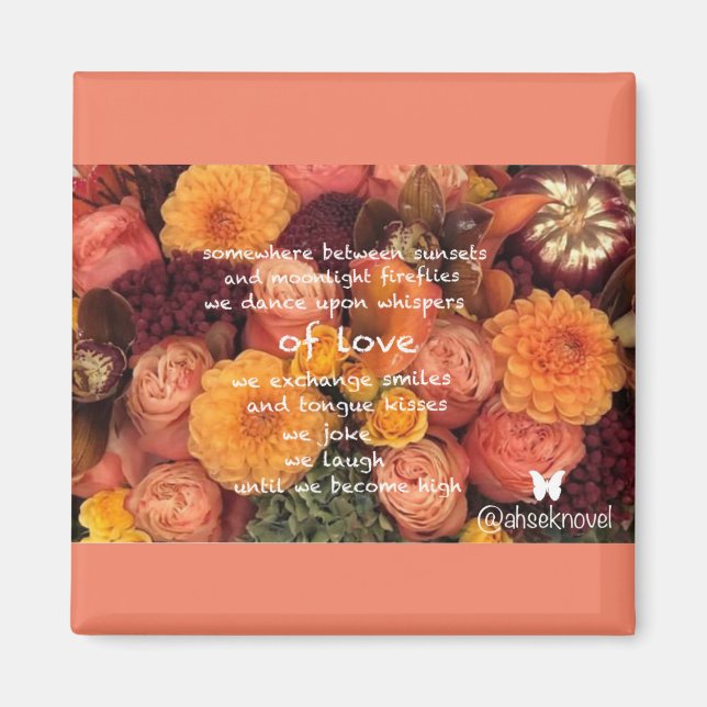 Ahsek Novel Poetry Magnet 5 (Vorne)